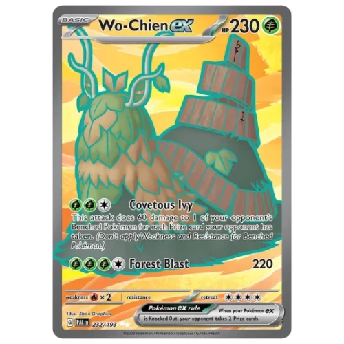 Wo-Chien ex - 232/193 - Paldea Evolved